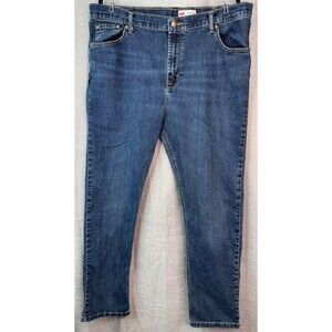 Wrangler Men's Slim Straight Jeans Size 40x30 Medium Wash